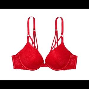 Victoria’s Secret 36B Red Push-Up Bra
